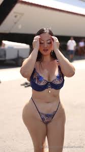 Christiemcfit Nude Nipple Tease in Blue Lingerie Onlyfans Video