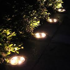 These lights are great not just for attaching on fences and decks but make a great way to add decorative illumination to these lights are perfect for someone who wants to create a lit border or edge a path around a path, tree, or garden. 2pc Solar Powered 4leds Solar Light Outdoor Led Garden Light Lawn Path Yard Fence Stainless Steel Buried Inground Lamp Eclats Antivols