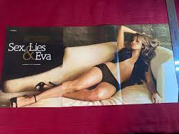 Actress Eva Mendes 8-page Lingerie 2007 Print Article - Great To Frame! |  eBay