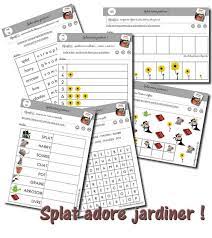 la maternelle de laurene splat adore jardiner fiches d exploitation la maternelle de laurene activites printemps maternelle jardinage maternelle