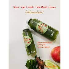 Seledri bisa jadi opsi untuk penderita tekanan darah tinggi yang enggan minum obat . Jus Mix Timun Apel Seledri Jahe Merah Lemon Cold Pressed Juice Shopee Indonesia