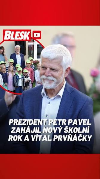 Prezident Petr Pavel dnes zahájil školní rok 2025/2026 na základní škole v Pečkách na Kolínsku. Přítomným školákům řekl, že se nemají bát nezdarů, a vyzval je, aby si vzájemně pomáhali ❤️ Uvedl také, ...