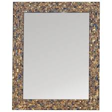 Check spelling or type a new query. Multi Colored Gold Luxe Mosaic Glass Framed Wall Mirror Decorative Embossed Mosaic Rectangular Vanity Mirror Accent Mirror Large Buy Online In Cayman Islands At Cayman Desertcart Com Productid 37572426