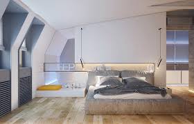 Minimalist studio apartment design bring out. The Attic Bedroom Design For Masculine Men S Retreat Roohome
