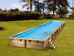 Achat Piscine Semi Enterree Bois Au Meilleur Prix Piscine Semi Enterree Bois Pas Cher Marchedelapiscine Com