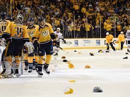Filip Forsberg Hat Trick Nashville Predators Hockey Predators Hockey Nashville Predators