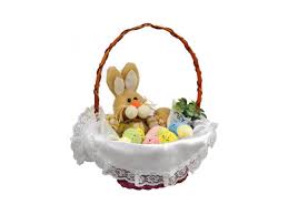 Serwetka do koszyczka wielkanocnego z koronką, 1 szt. - Arpex | Sklep  EMPIK.COM