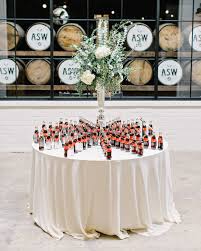 28 Unique Ways To Display Your Wedding Favors Weddingfavors Weddingfavorideas Weddingins Wedding Favour Displays Wedding Favor Table Homemade Wedding Favors