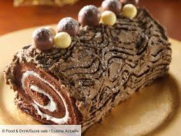 Buche De Noel Roulee Au Chocolat Recettes Recette Buche De Noel Roulee Buche De Noel Buche De Noel Roulee Au Chocolat