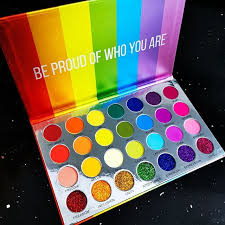 It S Time For A Giveaway We Are Giving Away 2 Proud Palettes And Also Donating On The Winners Behalf T Makeup Eyeshadow Palette Makeup Pallets Makeup Palette