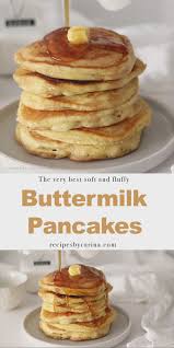 Buttermilk Pancakes Recipe Recipes By Carina Video Recipe Video In 2020 Pancake Recipe Buttermilk Buttermilk Recipes The Best Buttermilk Pancake Recipe