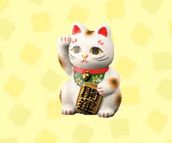 The lucky gold cat can be obtained from crafting, which requires 2× gold nugget and 1× lucky cat.the recipe for this item can be obtained from snooty villagers. Acnh Gulliver Items Parts Animal Crossing Gamewith