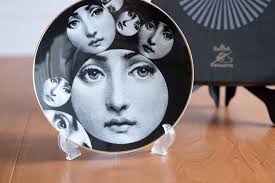 Piero Fornasetti ピエロ・フォルナセッティ　Fornasetti Julia Plate by Rosenthal　その２　  Plate by Rosenthal Dekor:Temi e variazioni Motiv 34