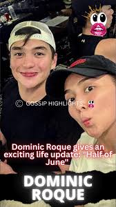 Dominic Roque gives an exciting life update: "Half of June" Dominic Roque,  in his latest online post, gave his followers an exciting life update