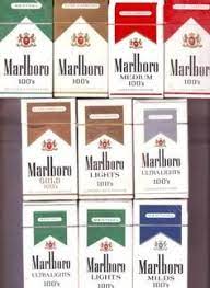 Marlboro cigarettes types besides the full flavor marlboro reds there are few other marlboro cigarettes types, such as marlboro mediums, marlboro lights, marlboro menthol, marlboro ultra light and marlboro smooth. Smoking In Civilizations