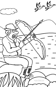 I hope you enjoy them as much as i loved coloring them. Printable Hunting Coloring Pages For Kids