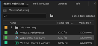 Export Chapter Marker List from Adobe Premiere Pro