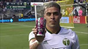 Brian media in category brian fernández. Brian Fernandez Presume Escudo De Necaxa Tras Marcar Con Portland As Mexico
