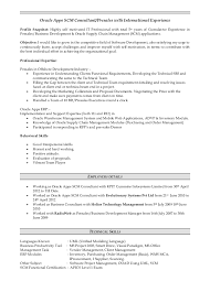 Working within a company, they offer guidance and advice to the company and its clientele with the aim of improving. Oracle Consultant Resume Sablon