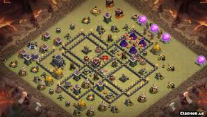 However, the anti 3 bases i am seeing tend to have many faults. Town Hall 9 Th9 War Trophy Ring Base V163 With Link 3 2020 War Base Clash Of Clans Clasher Us