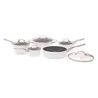 The Rock Ceramic Zero Cookware Set, 10-pc Heritage