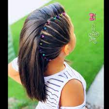 If You Are Looking For An Easy And Versatile Look For Your Child This Year Then You Are Sure To Love These Coiffure Fillette Facile Coiffure Coiffures Filles