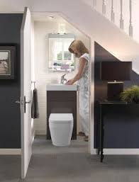 30 Small Toilets Under Stair Design Ideas In 2020 Bathroom Layout Bathroom Under Stairs Understairs Toilet