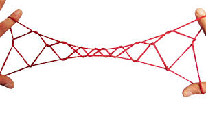 If you never learned to make a jacob's ladder string figure as a kid, it's not too late! String Tricks How To Make An 8 Diamond Jacobs Ladder Youtube