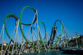 Thanks to its iconic design and euphoric ride experience hulk remains one of the most popular and iconic rides in the world. The Incredible Hulk Coaster At Universal S Islands Of Adventure