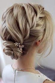 42 Gorgeous Wedding Hairstyles Elegant Updo Hairstyle Wedding Hairstyle Classic Unique Wedding Ha Cute Braided Hairstyles Short Hair Updo Short Hair Styles