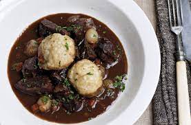 James Martin S Beef Stew With Dumplings Dinner Recipes Goodtoknow Recipe Stew And Dumplings Beef Stew With Dumplings Stew Recipes