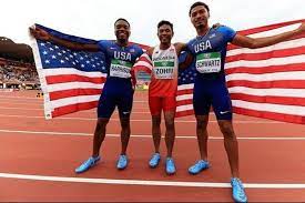 Biografi lalu muhammad zohri, sukses raih emas juara dunia lari 100 m. Lalu Muhammad Zohri Juara Dunia Lari 100 Meter Pejabat Dan Elite Indonesia Ucapkan Selamat Sport Bisnis Com
