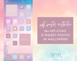 Soft Pastel Aesthetic 364 Iphone Ipad Ios 14 App Icons Pack Ios14 Widget Photos Widgetsmith Shortcuts Ios 14 Widget Home Screen In 2020 Ipad Ios Pastel Aesthetic App Icon