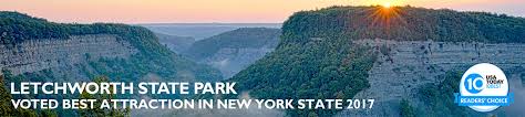 Grand canyon of new york. Letchworth State Park