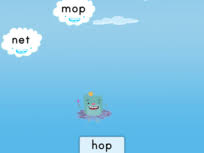 This is rhyming learning games for kindergarten. Free Online Rhyming Games Education Com