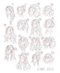 These Are Various Character Exploration Pieces Cute Hair Drawings Cutehairdrawings Art Reference Photos Cartoon Art Styles Drawing Reference