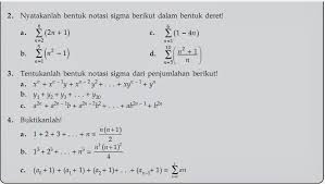 Maybe you would like to learn more about one of these? Contoh Soal Notasi Sigma Dan Jawabannya Brainly