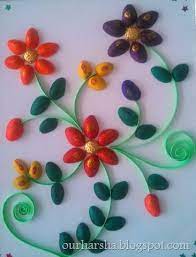 Colorful Pista Shell Flowers 5 Shell Crafts Diy Spoon Crafts Pista Shell Crafts