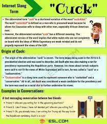 Cuck Meaning: What Does the Term 