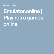 Retro classic game center with online emulator free and unlocked play all the games for free on your pc mac android and iphone! Emulator Online Play Retro Games Online Retro Games Online Online Games Retro Gaming