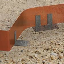 Bordure Acier Corten Aspect Fer Oxyde Rouille Long 2 50 Metres Bordure Acier Acier Corten Corten