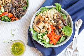 2 spring onions finely chopped. Mediterranean Quinoa Chicken Salad A Warm Comforting Entree Salad