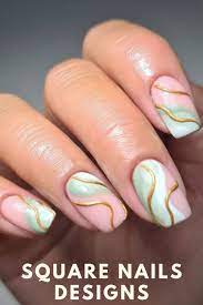 Summer nail designs for short nails 2021. 32 Simple Summer Square Acrylic Nails Designs In 2021