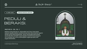 Votum & salam ibadah kristen. Ibadah Minggu Online 14 Juni 2020 Gkjw Jemaat Sitiarjo Youtube