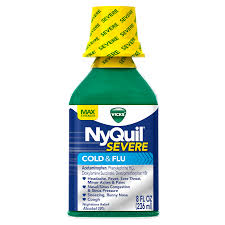Vicks Dayquil Severe Cold Flu Relief Liquid Vicks