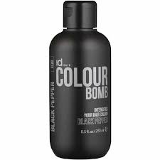 Black hair is the darkest and most common of all human hair colors globally, due to larger populations with this dominant trait. Idhair Colour Bomb 250 Ml Black Pepper