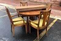 The broyhill chateau dining set will elevate your home with style. Broyhill Brasilia Dining Set W Round Table 4 Chairs Midcentury Modern Dining Room Sets Sweet Modern Akron Oh