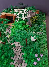 Hidden Home Park Moc View Between The Trees Lego Room Cool Lego Lego Architecture
