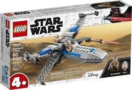 LEGO Star Wars Resistance X-Wing 75297 Poe Dameron Starfighter Building Toy  (60 Pieces)