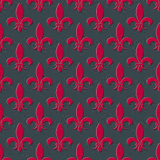 Red Fleur De Lis Seamless Background By Microvector Thehungryjpeg Com The best selection of royalty free fleur de lis background vector art, graphics and stock illustrations. the hungry jpeg